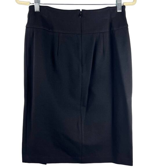 Vintage Retro Black 2-Piece Jacket and Skirt Suit Set 6 Small Career Office - Picture 12 of 13